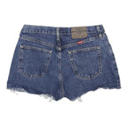WRANGLER Womens Denim Blue Casual Cut-Off Shorts M W32 Summer Festival