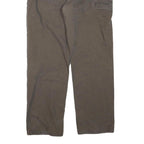 CARHARTT Mens Jeans Brown Regular Straight Denim Medium W36 L32 Relaxed Fit Zip