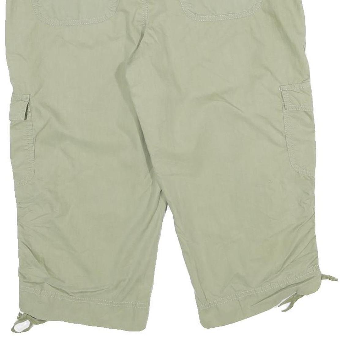 FRENCH CUFF Womens Shorts Beige Casual Cotton Blend UK 10 W32 Cargo Style