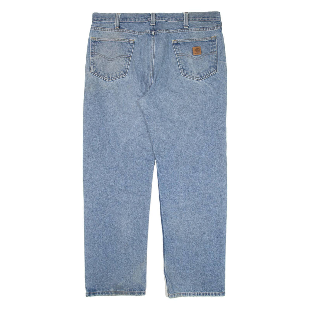 CARHARTT Workwear Mens Jeans Blue Relaxed Straight W38 L30
