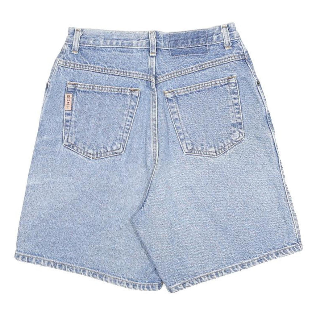 GITANO Womens Denim Blue Shorts S W27 Casual Cotton Classic Fit