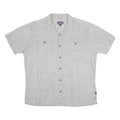 PATAGONIA Mens Grey Shirt XL Cotton Blend Casual Short Sleeve Patterned