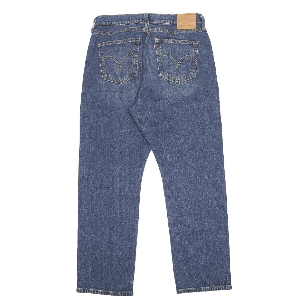 LEVI'S 501C Big E Womens Jeans Blue Regular Straight Denim Medium W32 L30