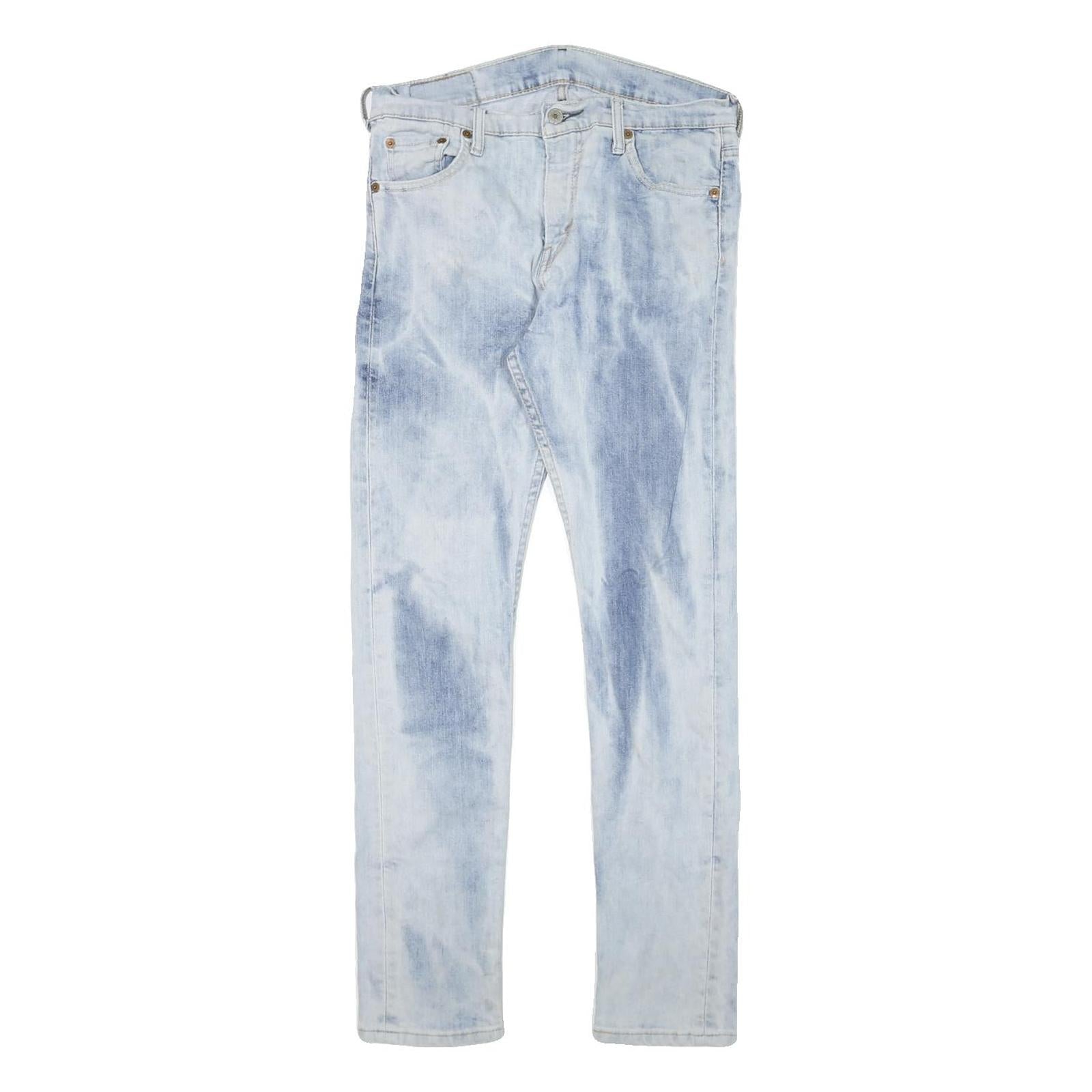LEVI'S Womens Jeans Blue Slim Skinny Denim Medium W30 L28 Vintage Style