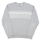 CARHARTT Mens Grey Sweater M Cotton Blend Crew Neck Pullover Casual