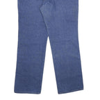 WRANGLER Mens Regular Fit Blue Denim Jeans W36 L30 Classic Zip Closure Comfort