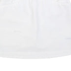 ADIDAS Womens White Short Polyester Blend Mini Skort Casual Sport Tennis Wear S