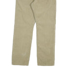 CARHARTT Mens Cotton Blend Beige Relaxed Straight Trousers W38 L32 Workwear