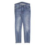LEVI'S 519 Mens Slim Jeans Blue Denim Medium W31 L28 Zip Closure