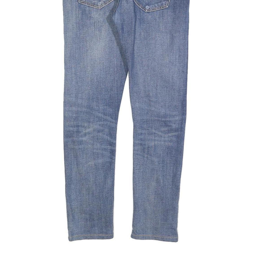 LEVI'S 519 Mens Slim Jeans Blue Denim Medium W31 L28 Zip Closure