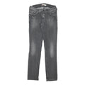 LEVI'S Womens Jeans Grey Slim Skinny Denim Medium W27 L30 Stylish Casual