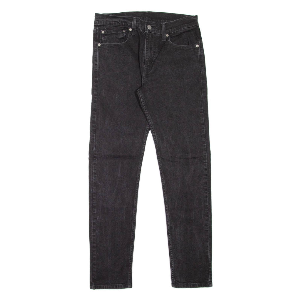 LEVI'S 512 Jeans Mens Black Slim Tapered W31 L29