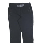 COLUMBIA Womens Cotton Blend Black Regular Zip Trousers W30 L30 Outdoor Hiking