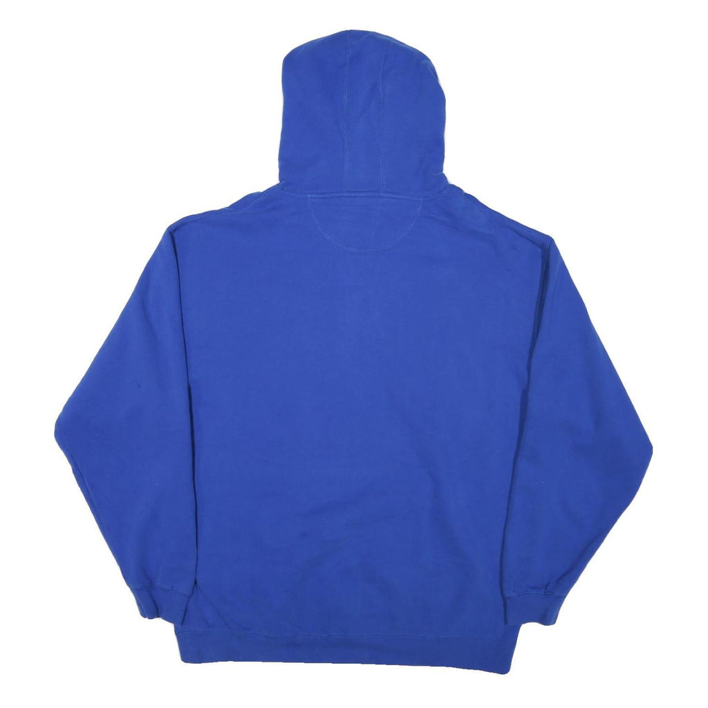 CAMPUS DRIVE Mens Blue Air Force Pullover Hoodie L Cotton Blend