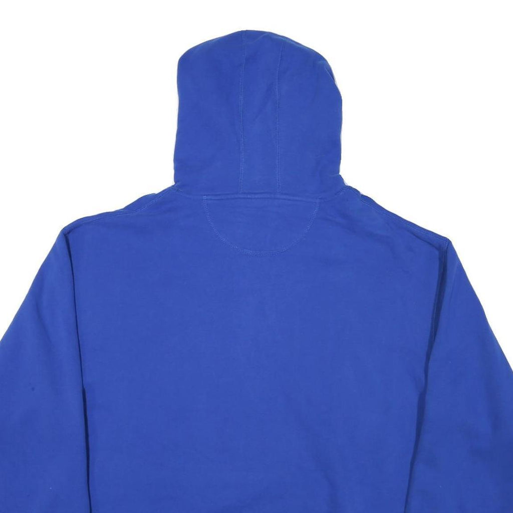 CAMPUS DRIVE Mens Blue Air Force Pullover Hoodie L Cotton Blend