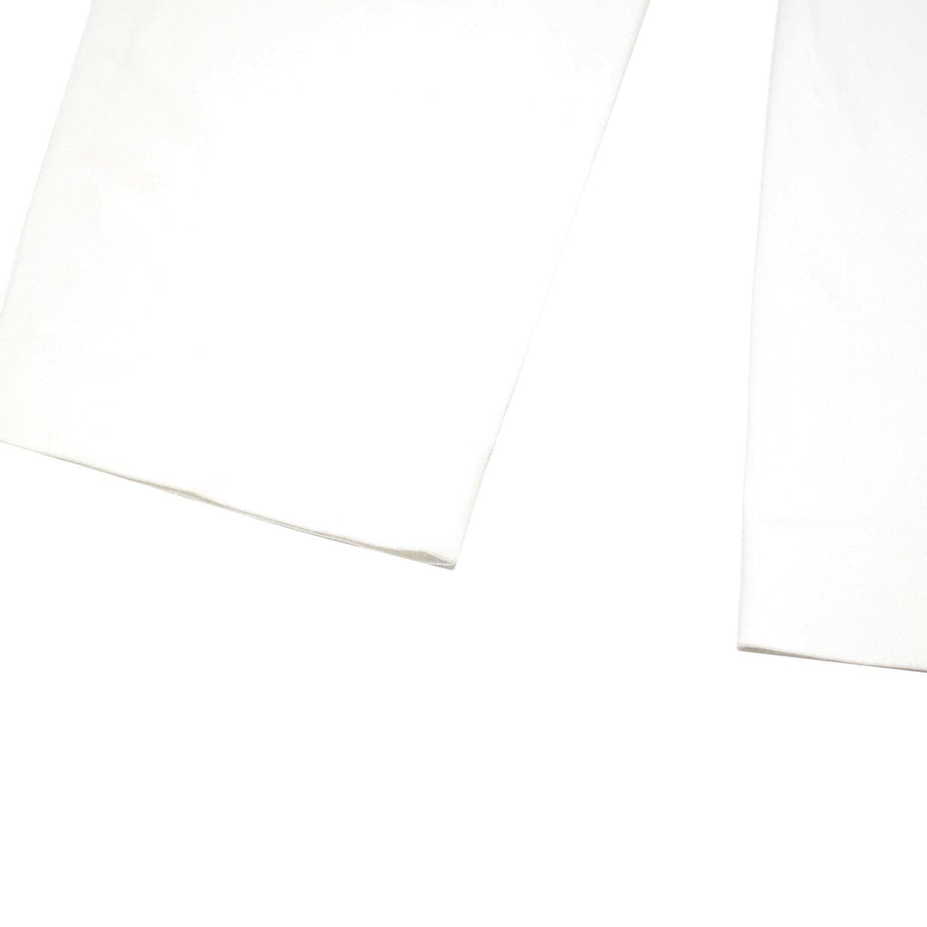 LAUREN RALPH LAUREN Womens Cotton Blend White Slim Straight Trousers W30 L25
