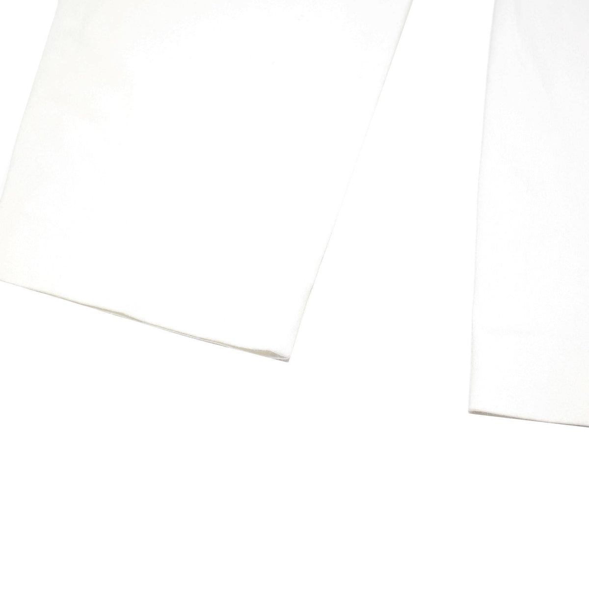 LAUREN RALPH LAUREN Womens Cotton Blend White Slim Straight Trousers W30 L25