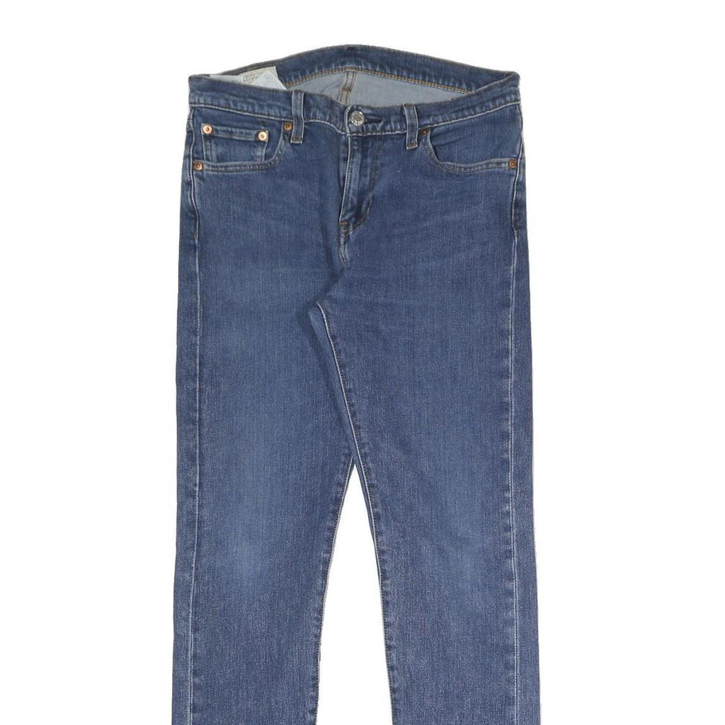 LEVI'S Mens Slim Blue Jeans Denim W29 L32 Cotton Blend Zip Classic Fit