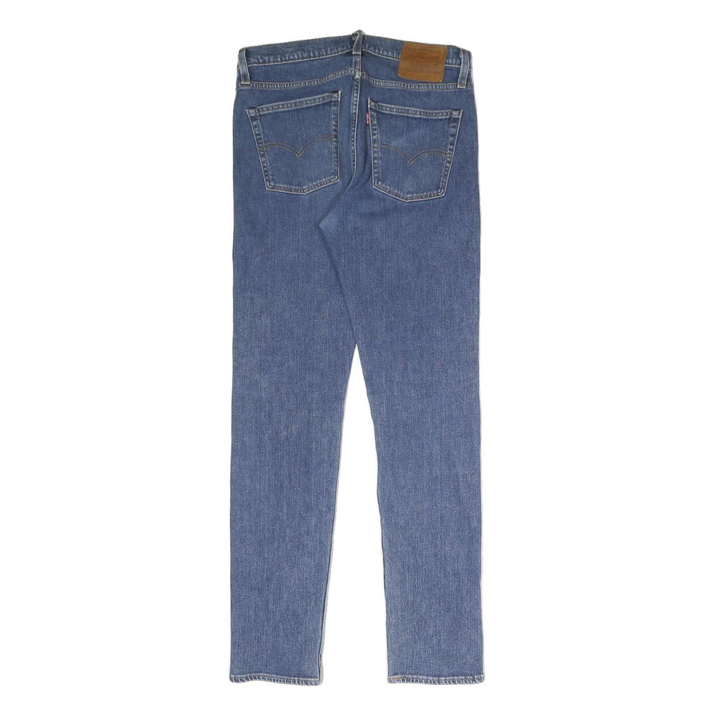 LEVI'S Mens Slim Blue Jeans Denim W29 L32 Cotton Blend Zip Classic Fit