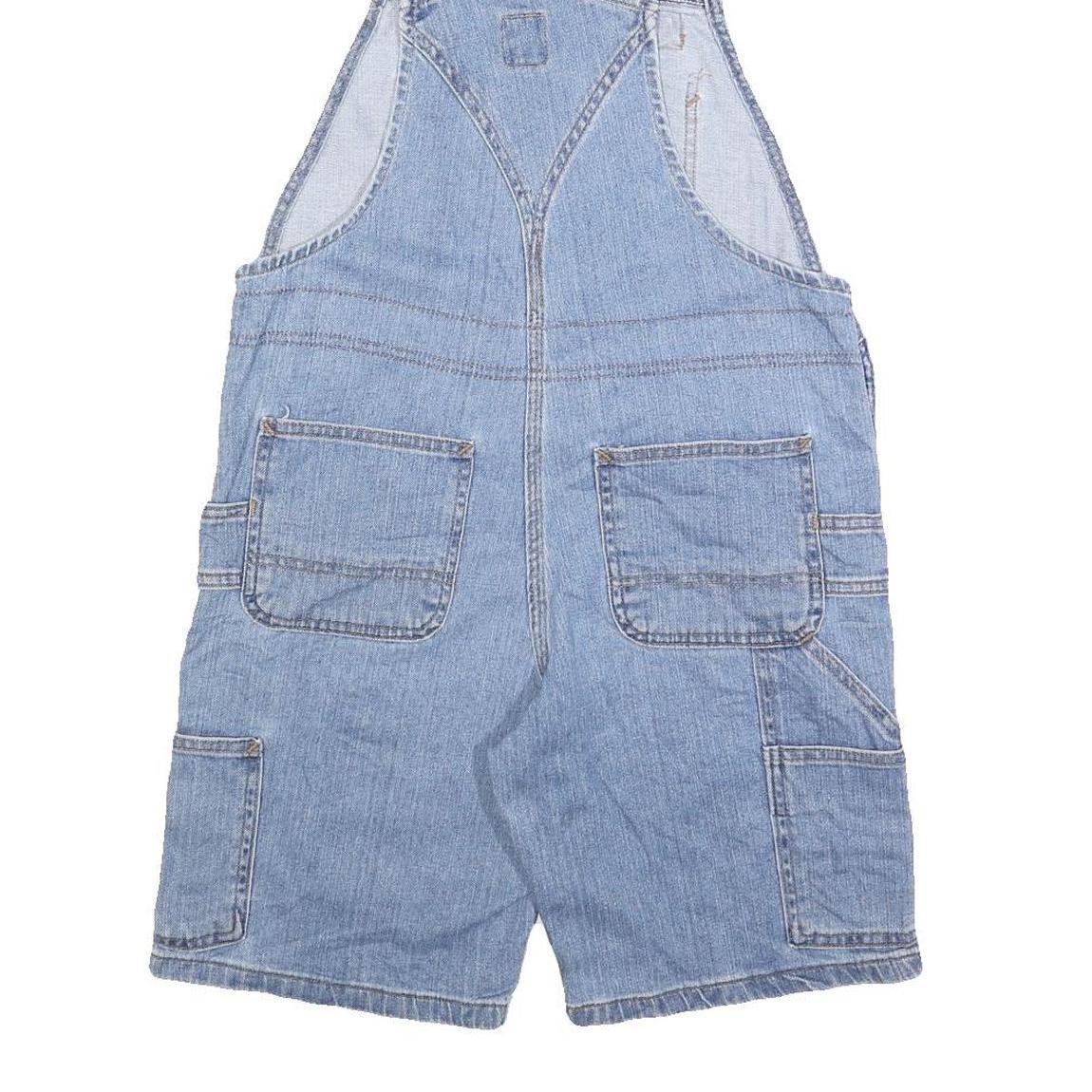 CARHARTT Womens Blue Denim Dungarees Regular Fit Cotton Blend Size S W34 L9