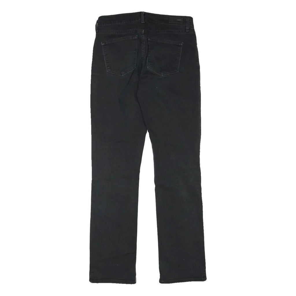 LEVI'S Womens Classic Black Skinny Denim Medium W28 L30 Cotton Blend Zip Jeans