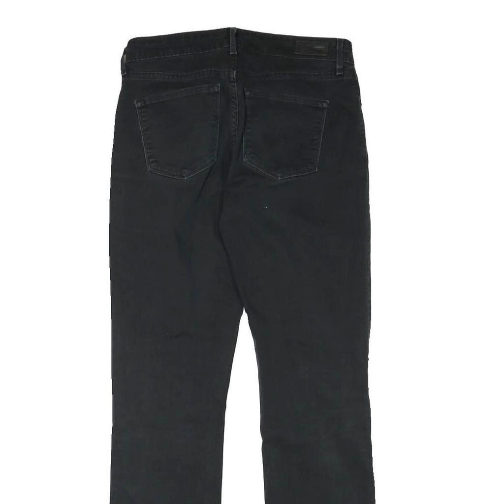 LEVI'S Womens Classic Black Skinny Denim Medium W28 L30 Cotton Blend Zip Jeans