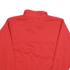 DODGER Mens Red Cardinals 1/4 Zip L Sweatshirt Cotton Blend Pullover Casual