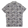 FSBN Pop Art Mens Shirt Grey Crazy Pattern M