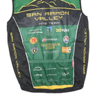 JAKROO Mens Green Black & Yellow Cycling Sleeveless Crew Neck 2XL Jersey