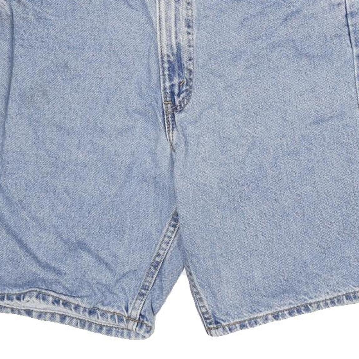 LEVI'S Mens Shorts Blue Casual Denim L W32 Classic Cotton Blend 505