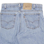 LEVI'S Mens Shorts Blue Casual Denim L W32 Classic Cotton Blend 505