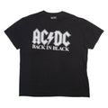 AC/DC Mens Band T-Shirt Black XL
