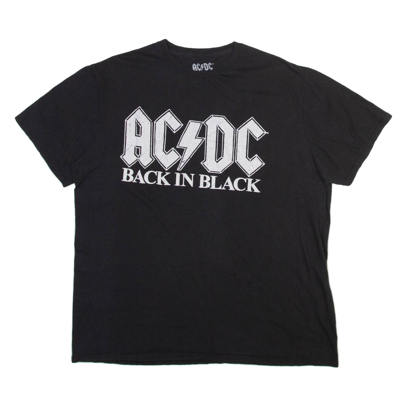 AC/DC Mens Band T-Shirt Black XL