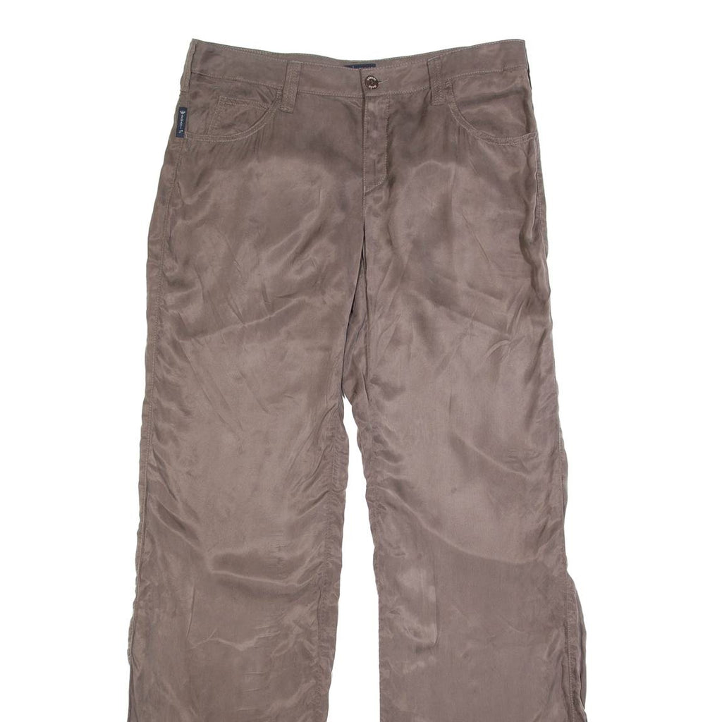 ARMANI JEANS Womens Trousers Grey Regular Bootcut W34 L34
