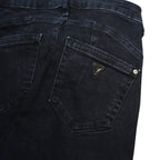 GUESS Womens Slim Black Denim Skinny Cotton Blend Jeans W26 L29 Stretch