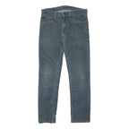 LEVI'S 511 Mens Slim Blue Denim Medium W29 L27 Zip Jeans