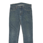LEVI'S 511 Mens Slim Blue Denim Medium W29 L27 Zip Jeans