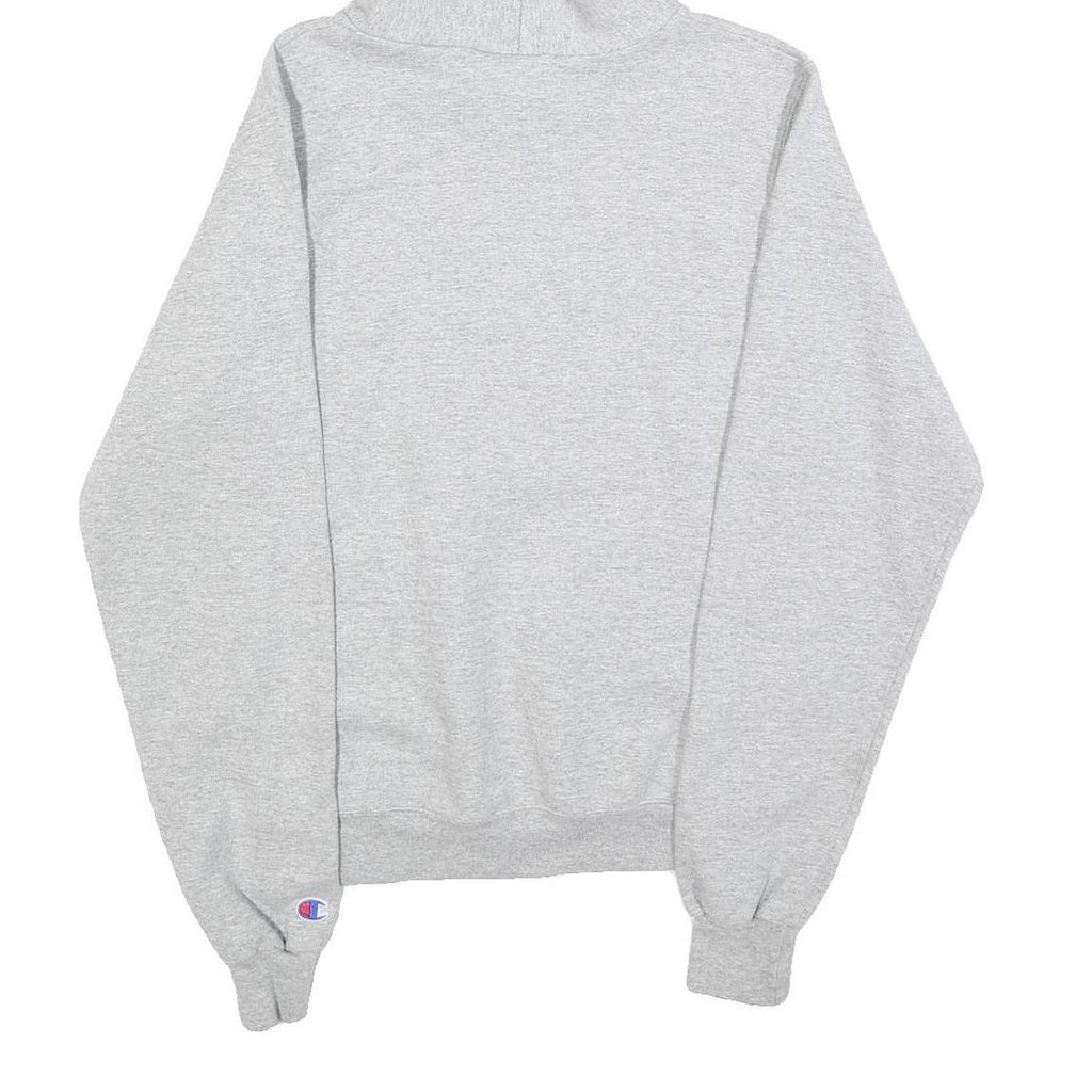 CHAMPION Mens Grey Lewis & Clark College Pullover Hoodie XS Cotton Blend