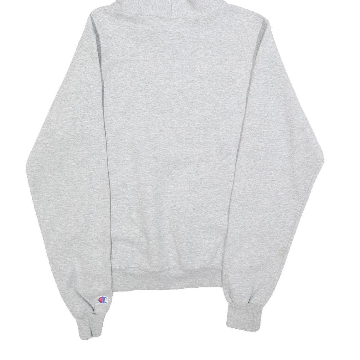 CHAMPION Mens Grey Lewis & Clark College Pullover Hoodie XS Cotton Blend