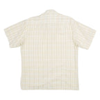 COLDOR Mens Shirt Yellow Striped M