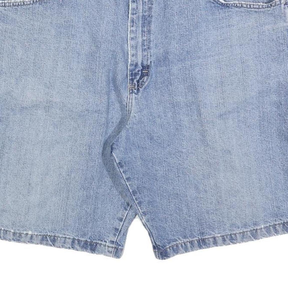 WRANGLER Mens Denim Blue Casual Shorts XL W38 Cotton Blend Relaxed Fit