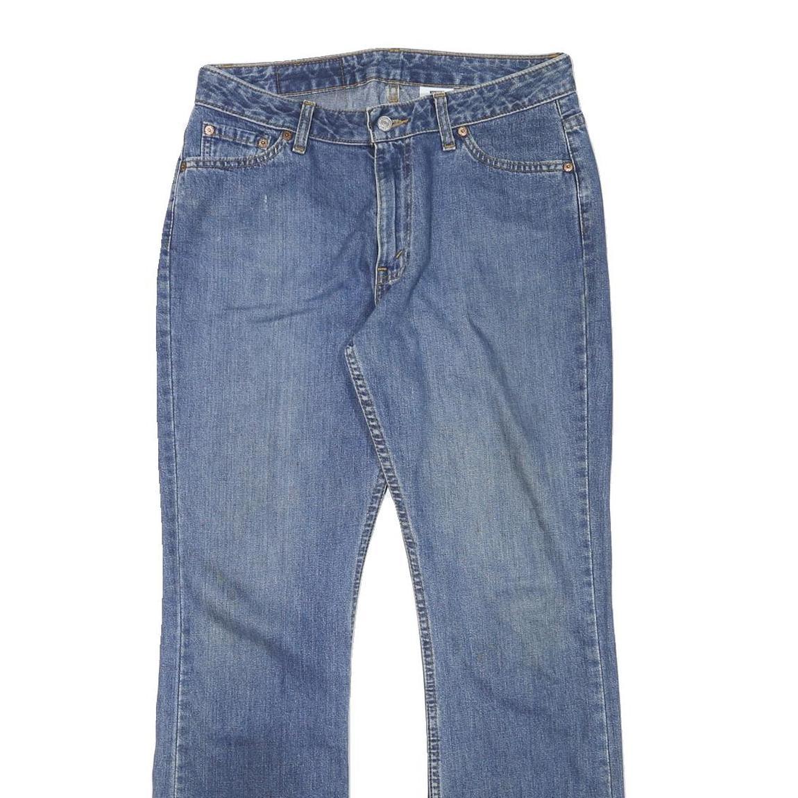 LEVI'S Mens Regular Blue Denim Jeans W32 L32 Classic Cotton Blend Zip