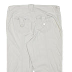 STLE AND CO Womens Shorts White Casual L W34 Button Pocket Cotton Blend