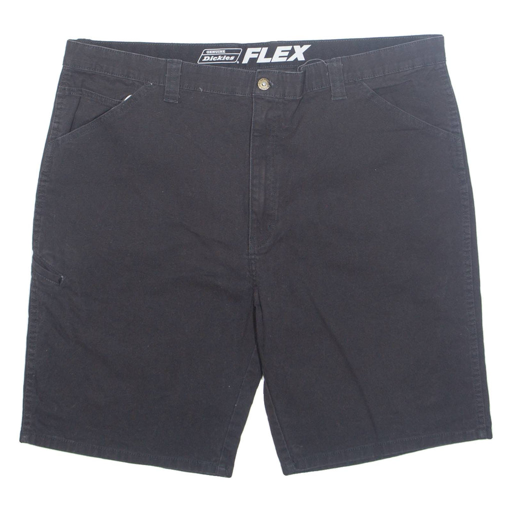 DICKIES FLEX Mens Workwear Shorts Black XL W42