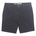 DICKIES FLEX Mens Workwear Shorts Black XL W42