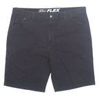 DICKIES FLEX Mens Workwear Shorts Black XL W42