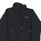 COLUMBIA Womens Black Outdoor Jacket M Polyester Blend Zip Plain