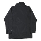 COLUMBIA Womens Black Outdoor Jacket M Polyester Blend Zip Plain