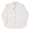 SIGI Mens Plain Shirt Beige Long Sleeve XL
