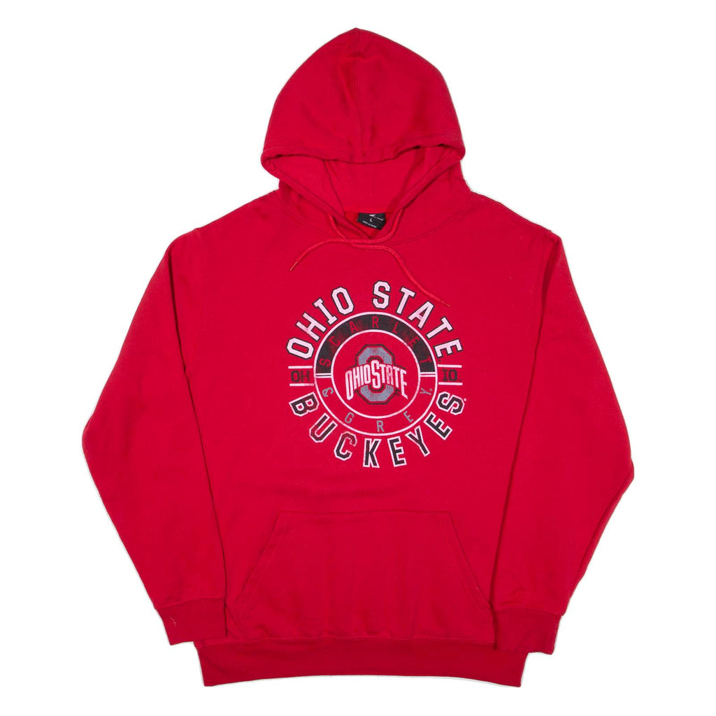 Ohio State Mens Red Hoodie USA L